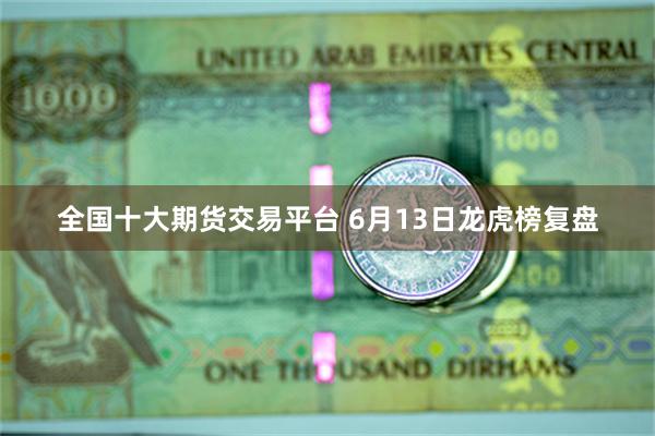 全国十大期货交易平台 6月13日龙虎榜复盘