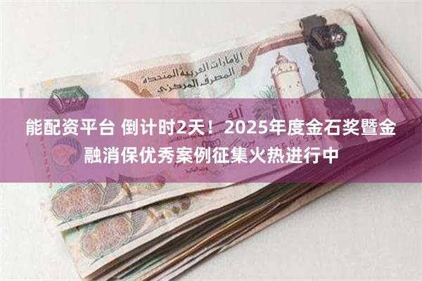 能配资平台 倒计时2天！2025年度金石奖暨金融消保优秀案例征集火热进行中